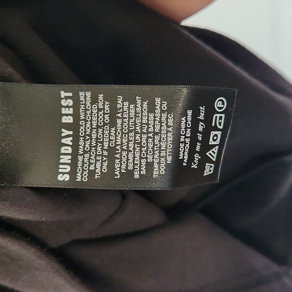 CLOSET CLOSING SALE - Black Aritzia Sunday Best 1/2 zip mini polo dress - Picture 6 of 8